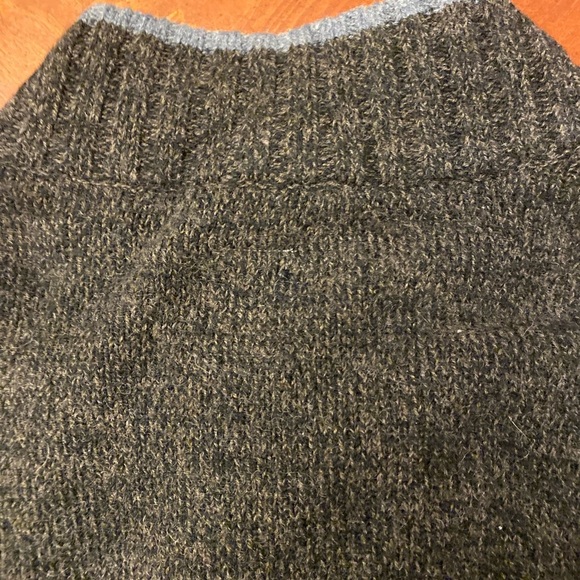 Cabin Core Hechter Men’s LARGE Sweater Wool Full Zip Grey - Picture 9 of 12